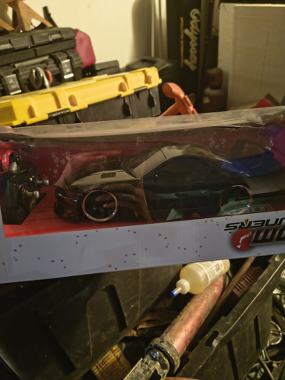 Black & Blue Remote Control Sports Car
